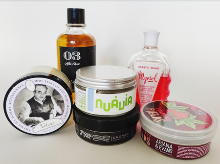 Los jabones de Joserra Tuberose mydło do golenia - próbka 10 g