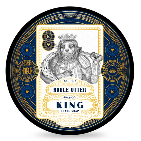 Noble Otter King mydło do golenia 118 ml