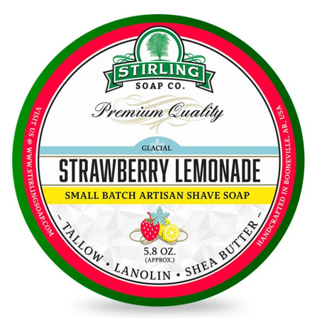 Stirling Strawberry Lemonade mydło do golenia 170 ml