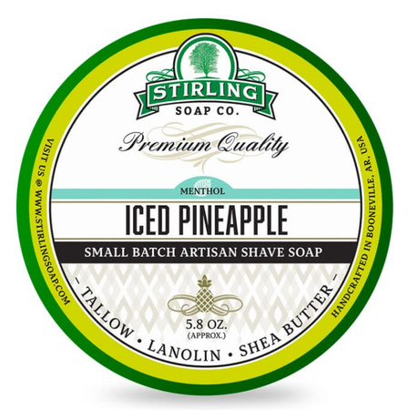 Stirling Iced Pineapple mydło do golenia 170 ml