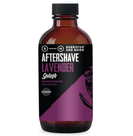 Barrister and Mann Lavender woda po goleniu 100 ml 