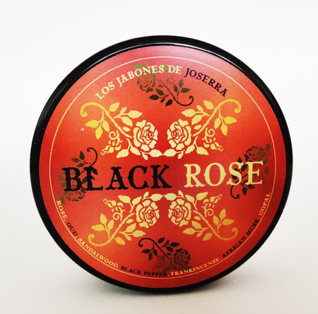 Los jabones de Joserra Black Rose mydło do golenia 125 g