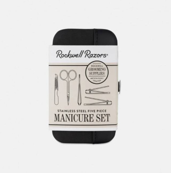 Rockwell - zestaw do manicure ze stali nierdzewnej