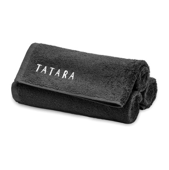 Czarny ręcznik Tatara