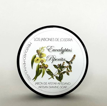 Los jabones de Joserra Eucalyptus Piperita mydło do golenia 125 g
