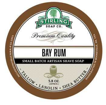 Stirling Bay Rum mydło do golenia 170ml