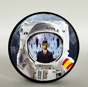 Los jabones de Joserra Space Apple mydło do golenia 125 g