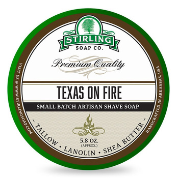 Stirling Texas on Fire mydło do golenia 170ml