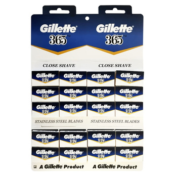 Gillette 365 żyletki do golenia 5 sztuk 
