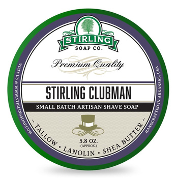 Stirling Clubman mydło do golenia 170ml