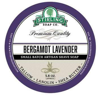 Stirling Bergamot Lavender mydło do golenia 170ml
