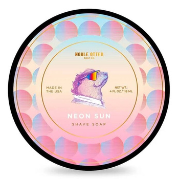 Noble Otter Neon Sun mydło do golenia 118 ml
