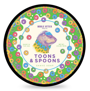 Noble Otter Toons and Spoons mydło do golenia 118 ml