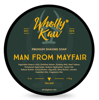 Wholly Kaw Man from Mayfair mydło do golenia 114 g