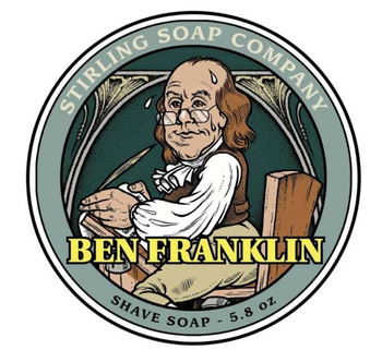 Stirling Ben Franklin mydło do golenia 170ml