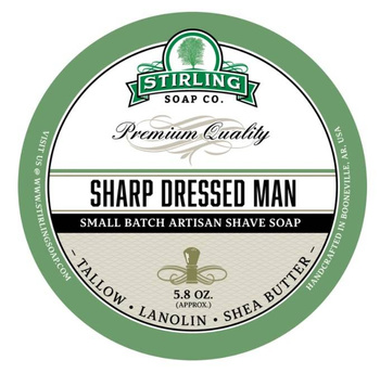 Stirling Sharp Dressed Man mydło do golenia 170ml