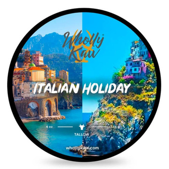 Wholly Kaw Italian Holiday mydło do golenia 114 g