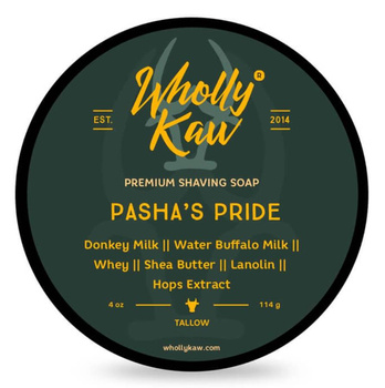 Wholly Kaw Pasha's Pride mydło do golenia 114 g