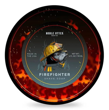 Noble Otter Firefighter mydło do golenia 118 ml