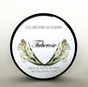 Los jabones de Joserra Tuberose mydło do golenia 125 g