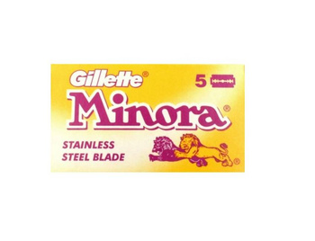 Gillette Minora żyletki do golenia 5 sztuk 