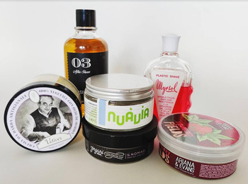 Los jabones de Joserra Tuberose mydło do golenia - próbka 10 g