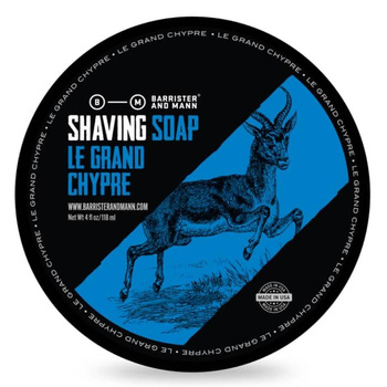 Barrister and Mann Le Grand Chypre mydło do golenia 118 ml