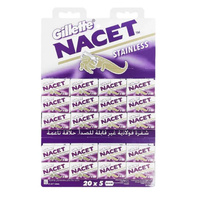 Gillette Nacet żyletki do golenia 5 sztuk 