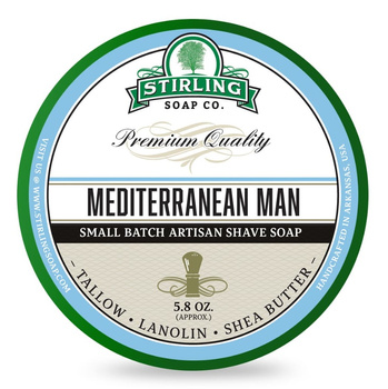 Stirling Mediterranean Man mydło do golenia 170ml