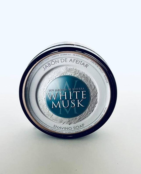 Los jabones de Joserra White Musk mydło do golenia 125 g