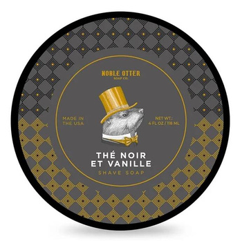 Noble Otter Thé Noir et Vanille mydło do golenia 118 ml