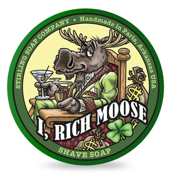 Stirling I, Rich Moose mydło do golenia 170ml