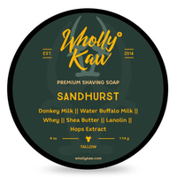 Wholly Kaw Sandhurst mydło do golenia 114 g