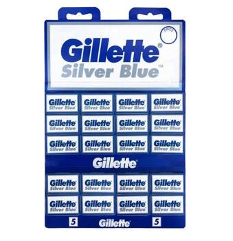 Gillette Silver Blue żyletki do golenia 5 sztuk 