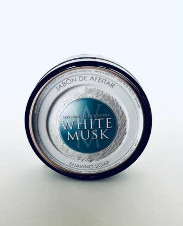 Los jabones de Joserra White Musk mydło do golenia 125 g